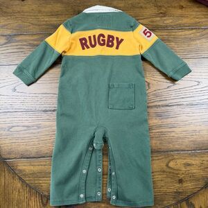 Janie and Jack Rugby League Romper